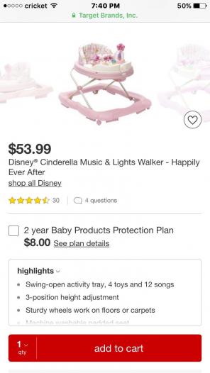 Happily Ever after Walker