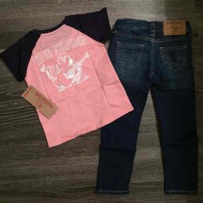 True religion NWT Girls shirt jeans set