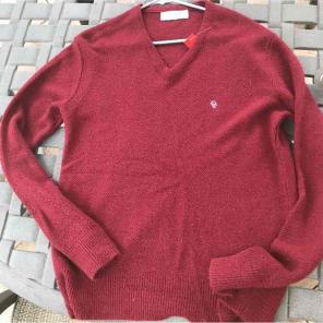 MEDIUM Christian Dior Sweater Bordeaux
