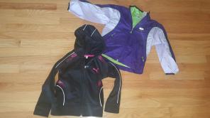 Girls jacket-4/5 and hoodie-4