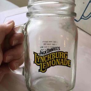 Jack Daniels "Lynchburg Lemonade" jars