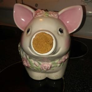 Vintage Mrs. Piggy Bank