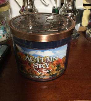 AUTUMN SKY CANDLE BBW