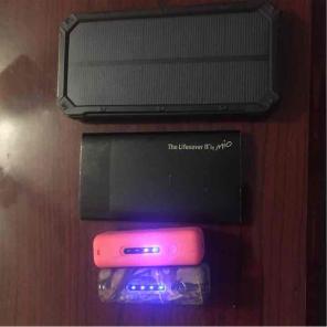 Power bank , solar panel charger