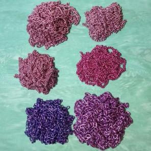 Pink and Purple Chain Lot