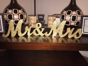 Mr & Mrs Wedding Decoration