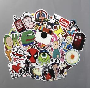 100 Random High Quality Stickers!