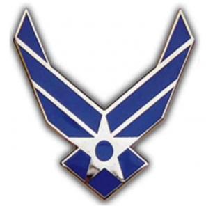 Two US Air Force Lapel Pins