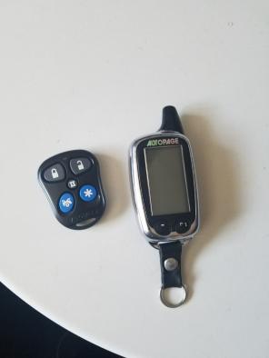 Car alarm replacement remote autopage