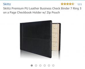 New Business Checkbook