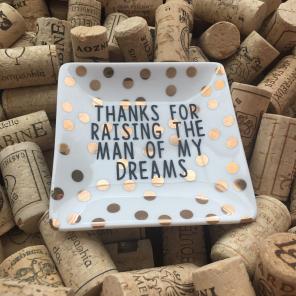 NWT Mother Of Groom Gift Ring Dish