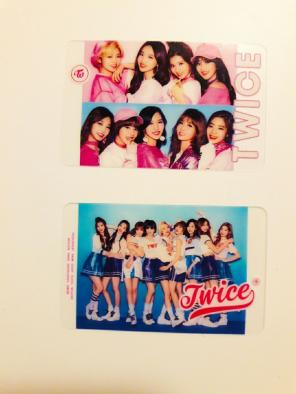 Twice Transparent 2 Card Set
