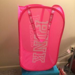 PINK Laundry Basket!