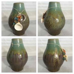 Harmony Navajo Style Glazed 4" Pottery