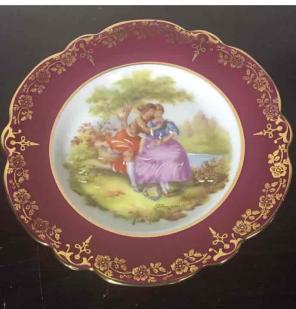 Vintage Limoges Plate ~ France