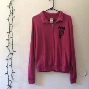 VS Pink Half Zip