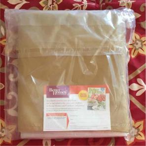 Full size bedskirt - tan