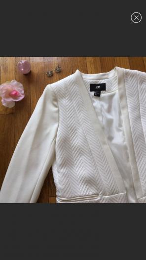 NWT White Blazer