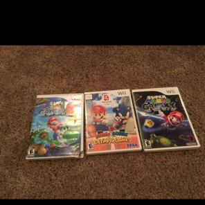 Super Mario Galaxy 1 and 2, The Games.