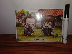 The Walking dead Loot Crate Print