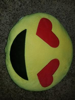 Love react Emoji pillow