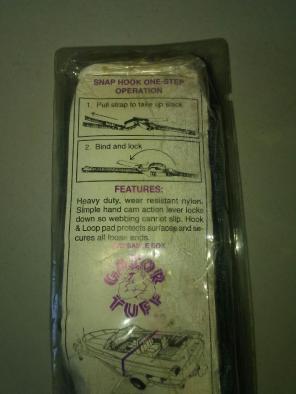 Boat Gunwale Tie‑Downs, New