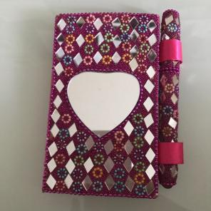 Pink Mirrored Note Pad