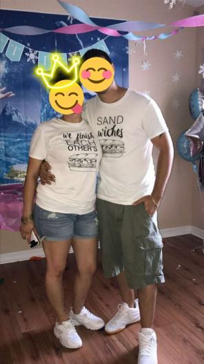 Frozen matching shirts
