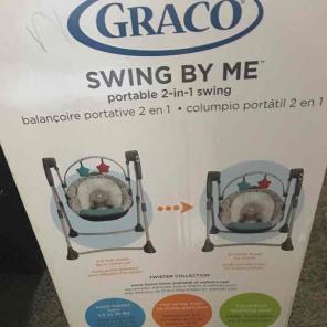 Graco swing by me portable 2 in 1 swing