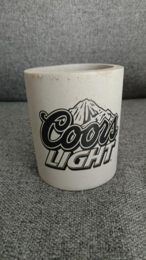 Coors Light koozie