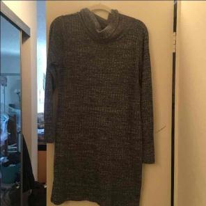 Turtleneck dress