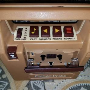 Vintage Fisher Price Tape Player W/Tapes
