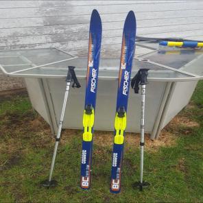Fischer 160 X-Country Skis