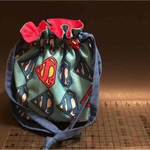 SuperMan Drawstring Bag