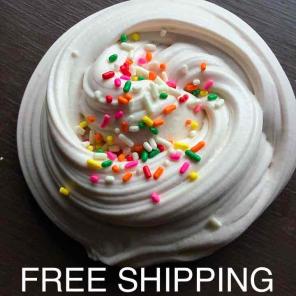 Vanilla Butter Slime free shipping