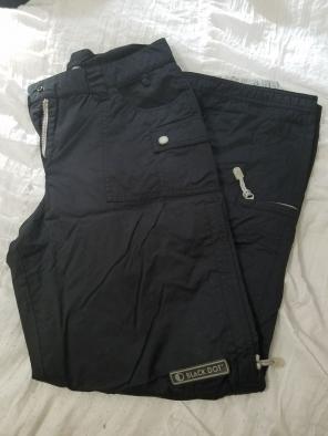 Womens black snow pants