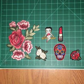 Embroidered Iron On Patch Bundle