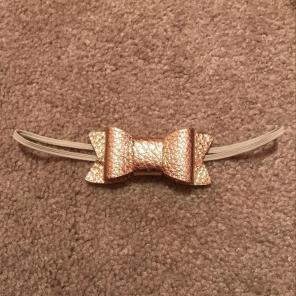 Freshly Picked Rose Gold Bow Headband