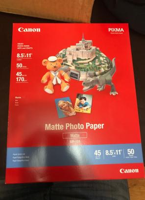 7 Packets Of Matte Photo Paper