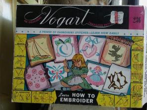 Vogart How to Embroider Vintage Pattern