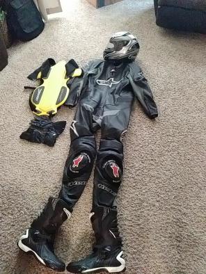 Superbike race suite