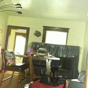 dining room table w/bench and 4 chairs