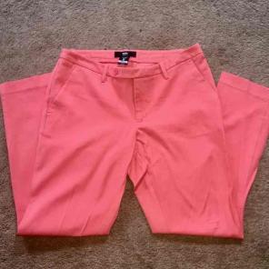 Mossimo- Orange Cotton Chinos - size 6