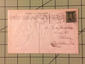 Antique Postcard, Stamped Postal Cover