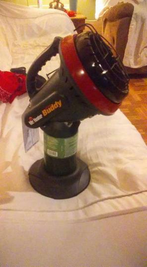 ohColeman Little Buddy Propane Heater.