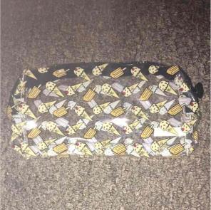 makeup bag.