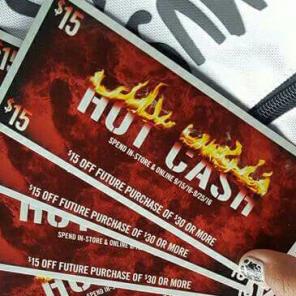Hot cash (9/15/16-9/25/16)