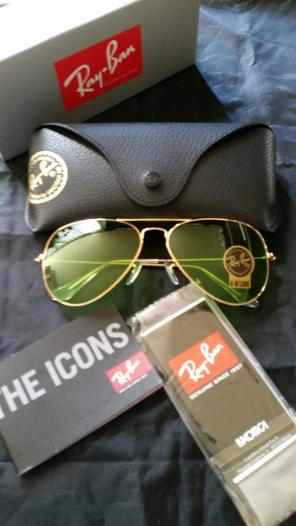 Ray-Ban 3025 58mm Aviators Candy Green