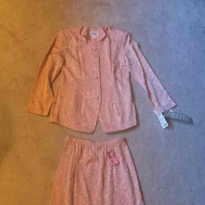 2- piece pink colored set