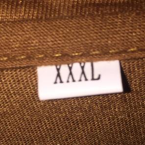 Mens "Giraffe" Designed Polos Large